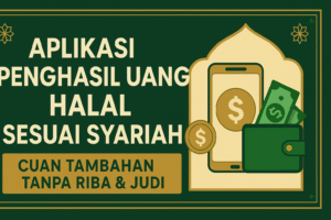 Aplikasi Penghasil Uang Halal, Dijamin Sesuai Syariah