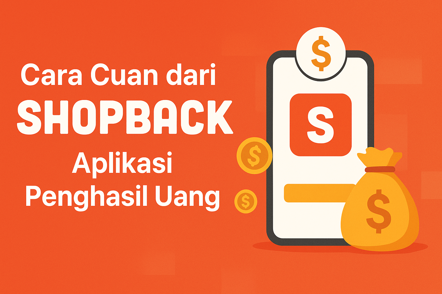 Shopback aplikasi penghasil uang Tips strategi cuan dari shopback