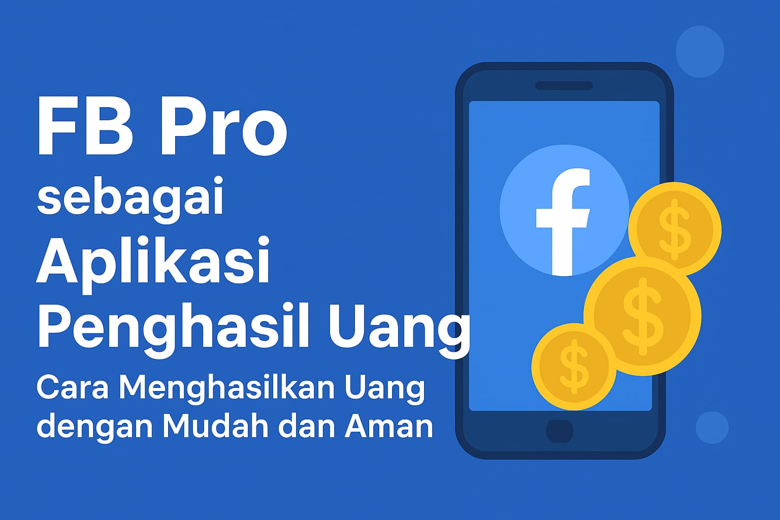 FB Pro: Aplikasi Penghasil Uang dari Konten Facebook dan Cara Cuan-nya