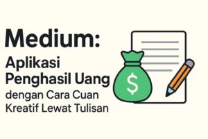 Medium: Cara Cuan Kreatif Lewat Tulisan di Aplikasi Penghasil Uang